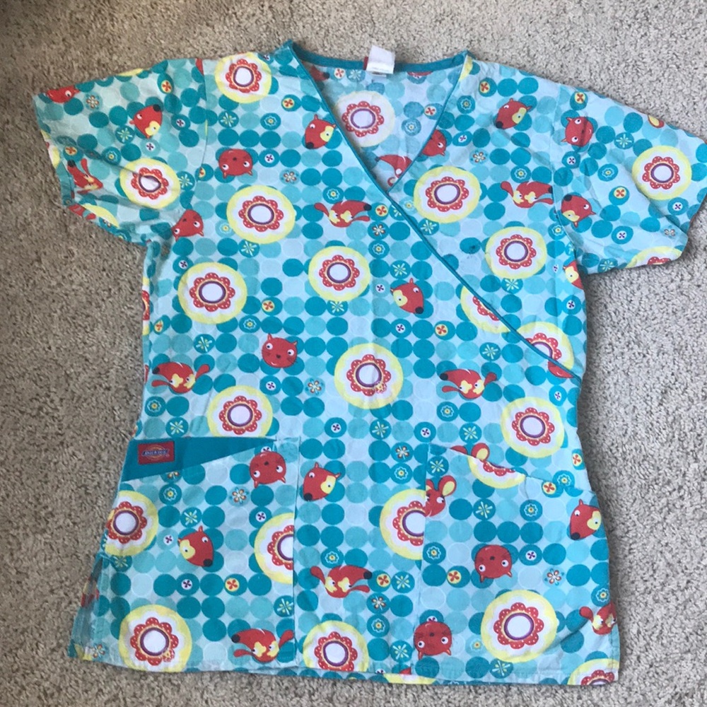 Dickies xs scrub top